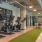 a gym with exercise equipment
