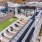Outdoor view of rooftop lounge