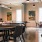 a large dining room with tables and chairs